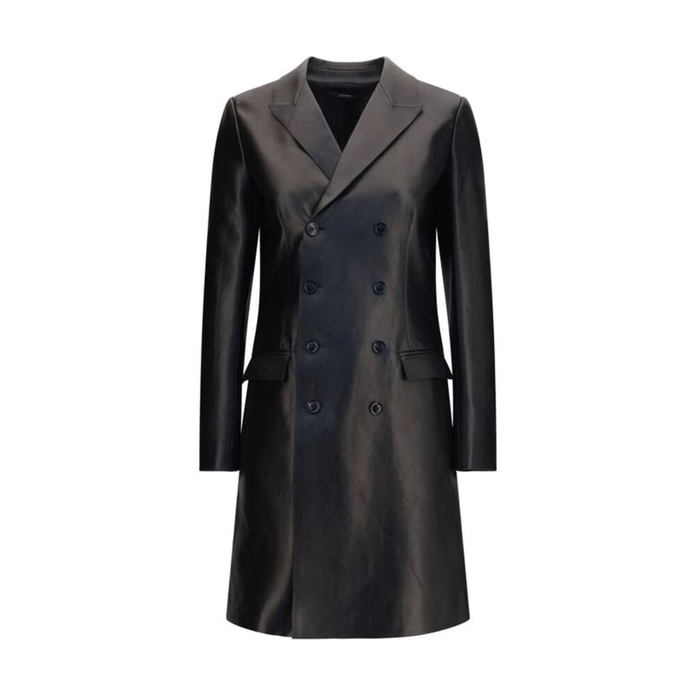 Tom Ford Women Double-Breasted Lambskin Coat